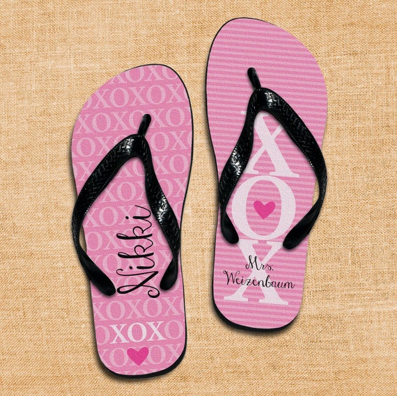 etsy flip flops wedding