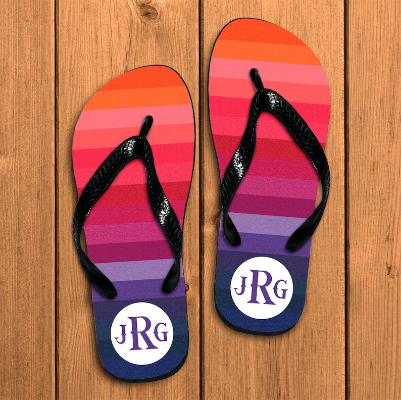 custom flip flops wedding