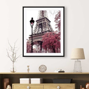 Paris Print, Eiffel Tower Print, Paris Photography, Eiffel Tower Wall Art, Paris Springtime, Fine Art Photography