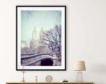 Central Park Fotografie, NYC Druck, Bow Bridge Kunst, New York City Druck, NYC Kunst, Reisefotografie