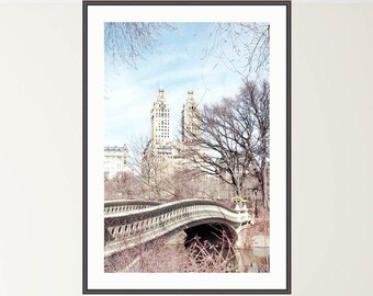 Central Park Print, NYC Print, Bow Bridge Art, New York City Print, NYC Art, Travel Photography
