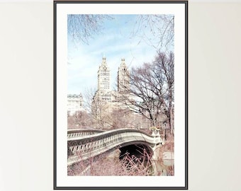 Central Park Druck, NYC Druck, Bow Bridge Kunst, New York City Druck, NYC Kunst, Reisefotografie