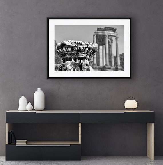 Rome Italy Art Black And White Fine Art Photography Rome Etsy