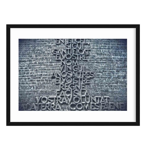 【メーカー包装済】 Gaudi Familia, Sagrada Print, Barcelona Wall Spanish Art, 絵画