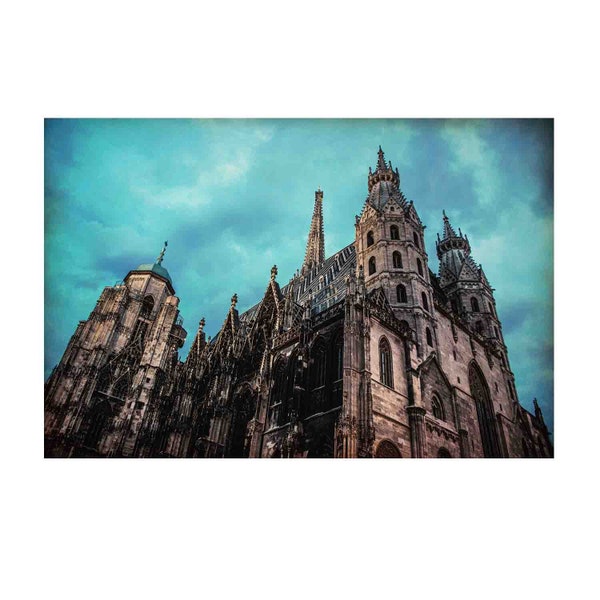 Vienna Print, St. Stephen's Cathedral, Vienna Wall Art, Urban Decor, Travel Photography, Fine Art Photography