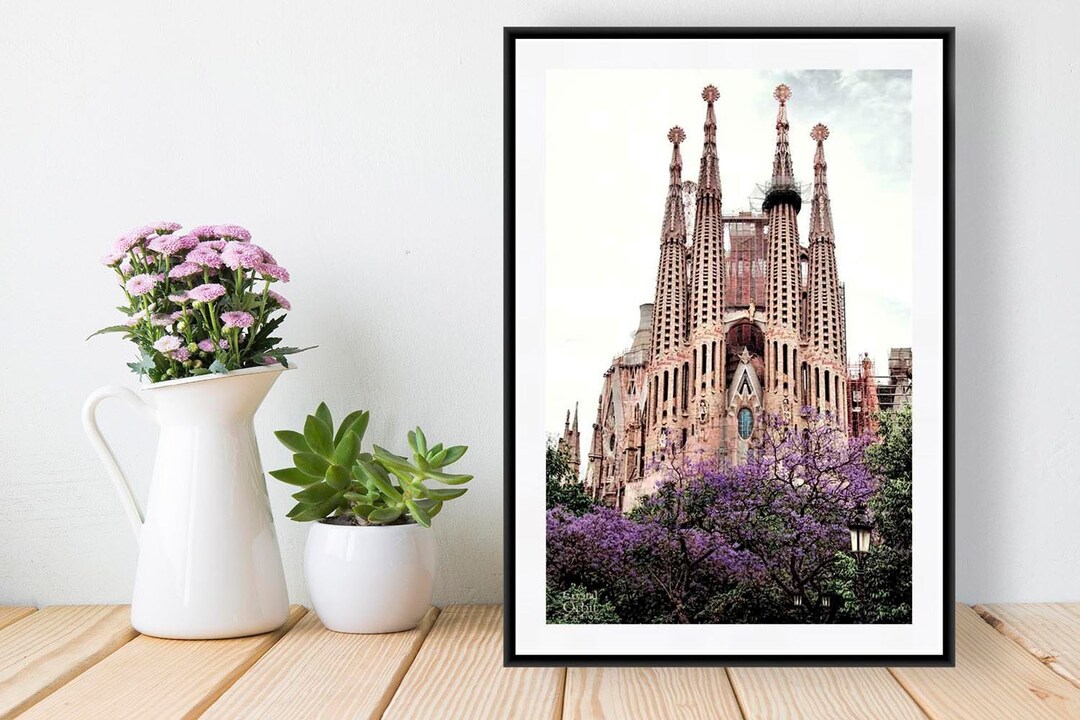 Barcelona Photography, Sagrada Familia, Gaudi Art, Barcelona Print ...