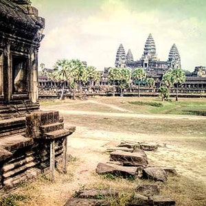 Angkor Wat Print, Cambodia Art, Travel Photography, Cambodia Photos, Siem Reap