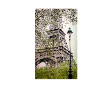Impresión de la Torre Eiffel, Fotografía de París, Fotografía de Bellas Artes de París, Arte de la Torre Eiffel, Impresión de París, Verde