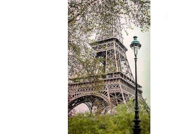 Eiffel Tower Print, Paris Photography, Paris Fine Art Photography, Eiffel Tower Wall Art, Paris Print, Green