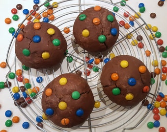 Triple chocolate delicious cookies. Homemade cookies-Giant Cookie recipe-Stuffed Cookies-Gourmet Cookies-Dessert-Party cookies-kids cookies