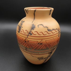 Tannia Neal Horse Hair Fine Navajo Pottery