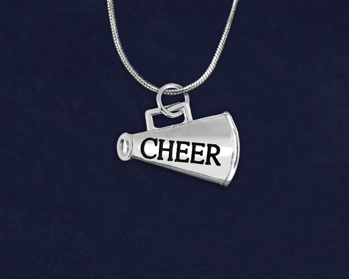 Cheerleading Megaphone Necklaces Etsy