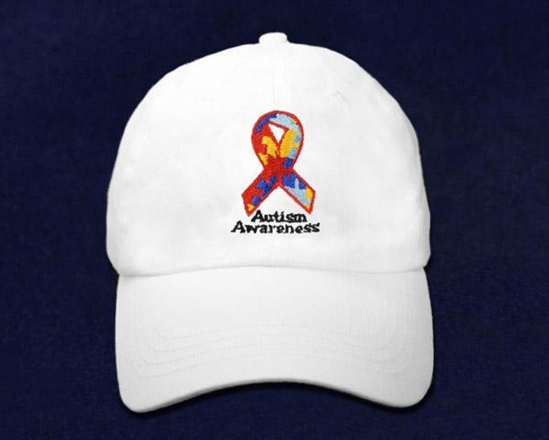 12 Bulk Autism Awareness Baseball Hats 12 Autism Hats Etsy