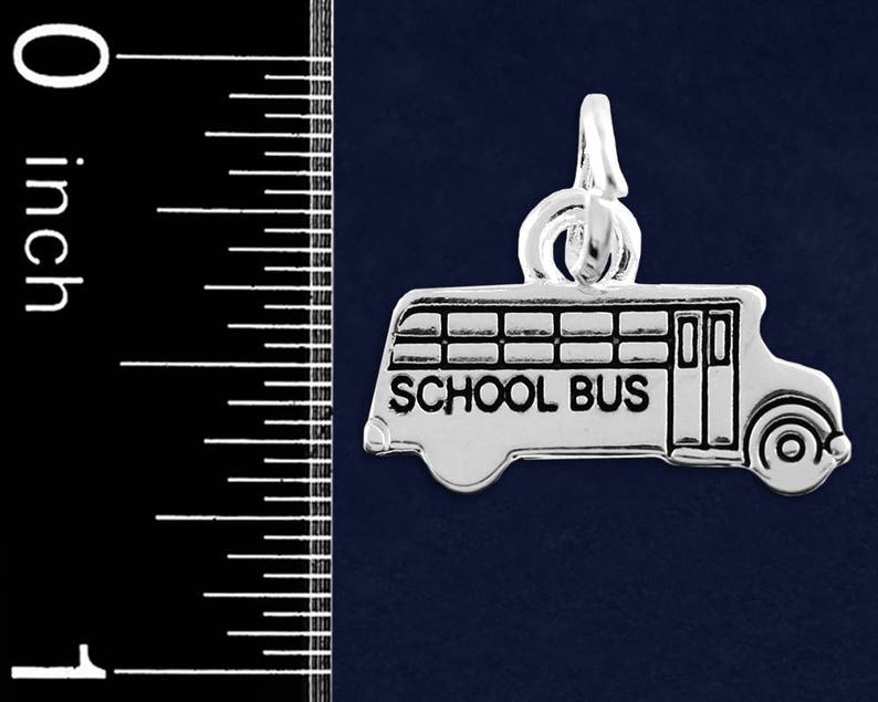 School Bus Charm in a Bag RE-C-05-TS 1 Charm - Retail