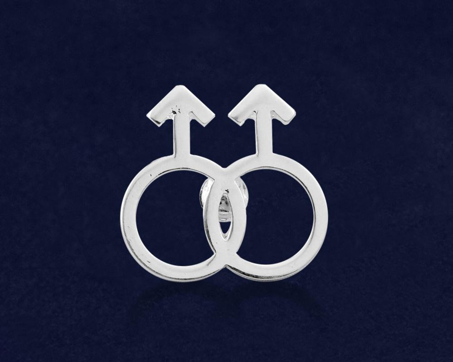 Same Sex Homosexual Male Symbol Pins Etsy