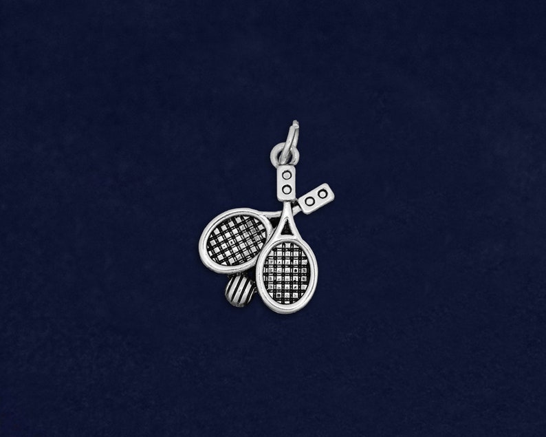 25 Tennis Racket Charms C-02-SPTN 25 Charms