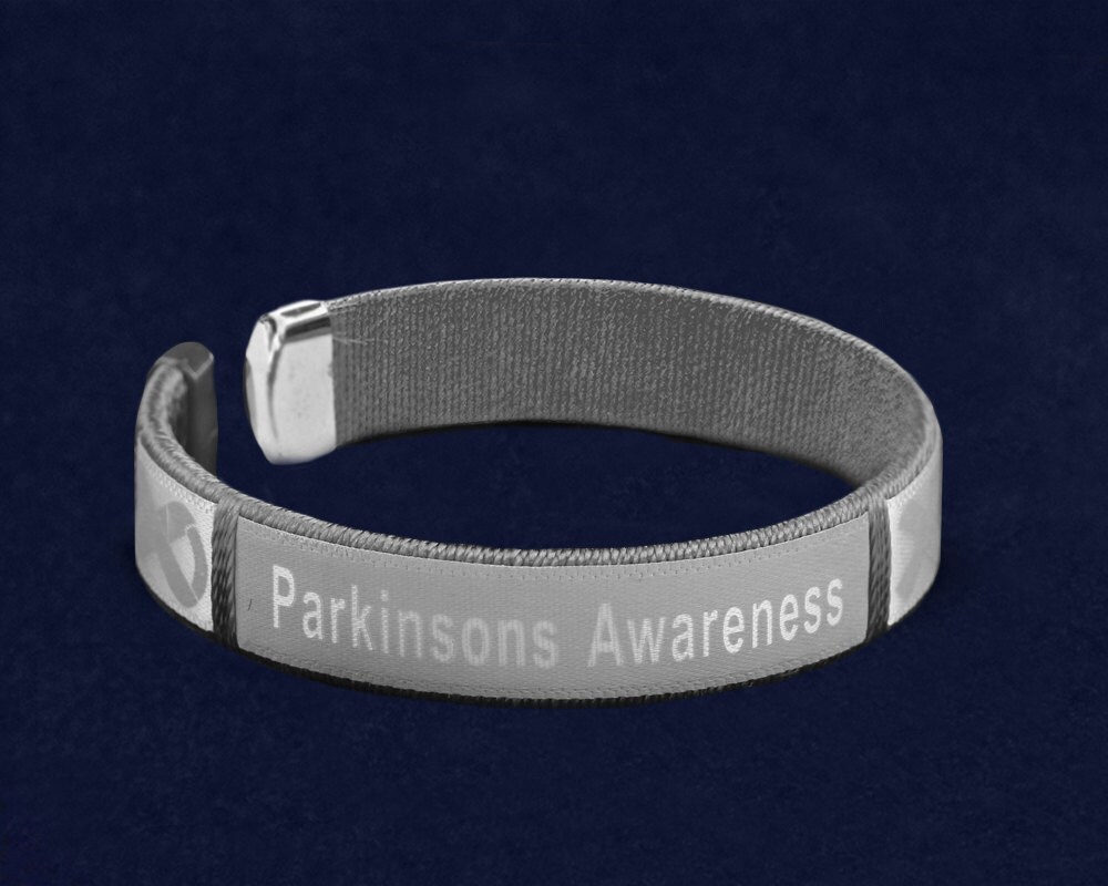 Parkinson's Disease Awareness Swarovski Crystal and Sterling Silver Bracelet