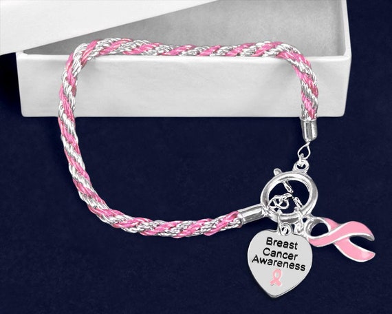 100 Bulk Count Be Strong Pink Christian Breast Cancer Awareness Bracel –  Christian Book And Toys