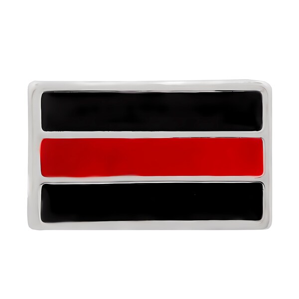 Rectangle Firefighter Red Line Pins, Thin Red Line Pins for Honoring Firefighters, Awareness, Fundraising, Gifts -Bulk Quantities Available