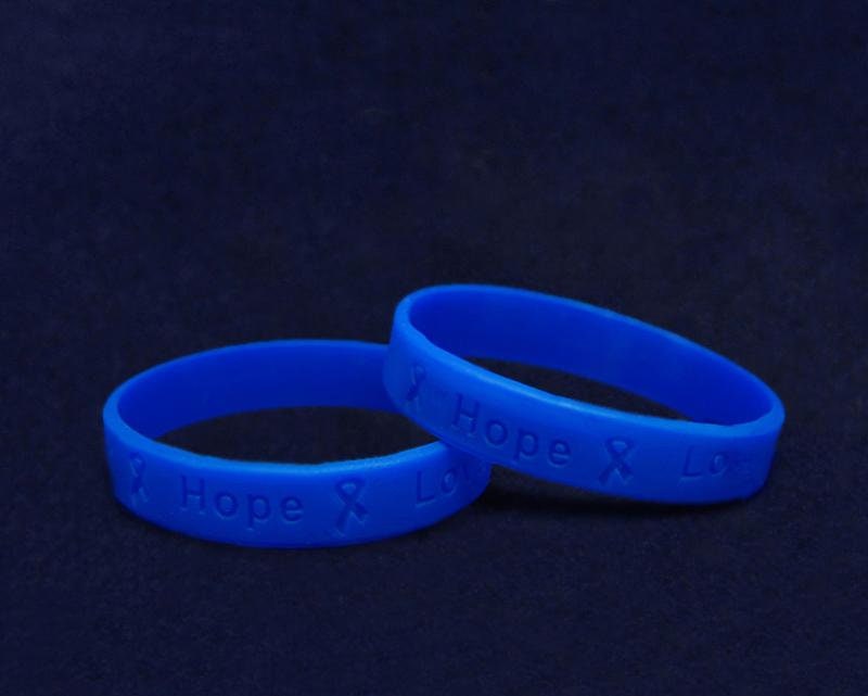 Colon cancer silicone bracelets Clearance
