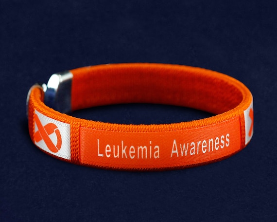 Leukemia Awareness Charm Bangle Bracelet – The Awareness Store