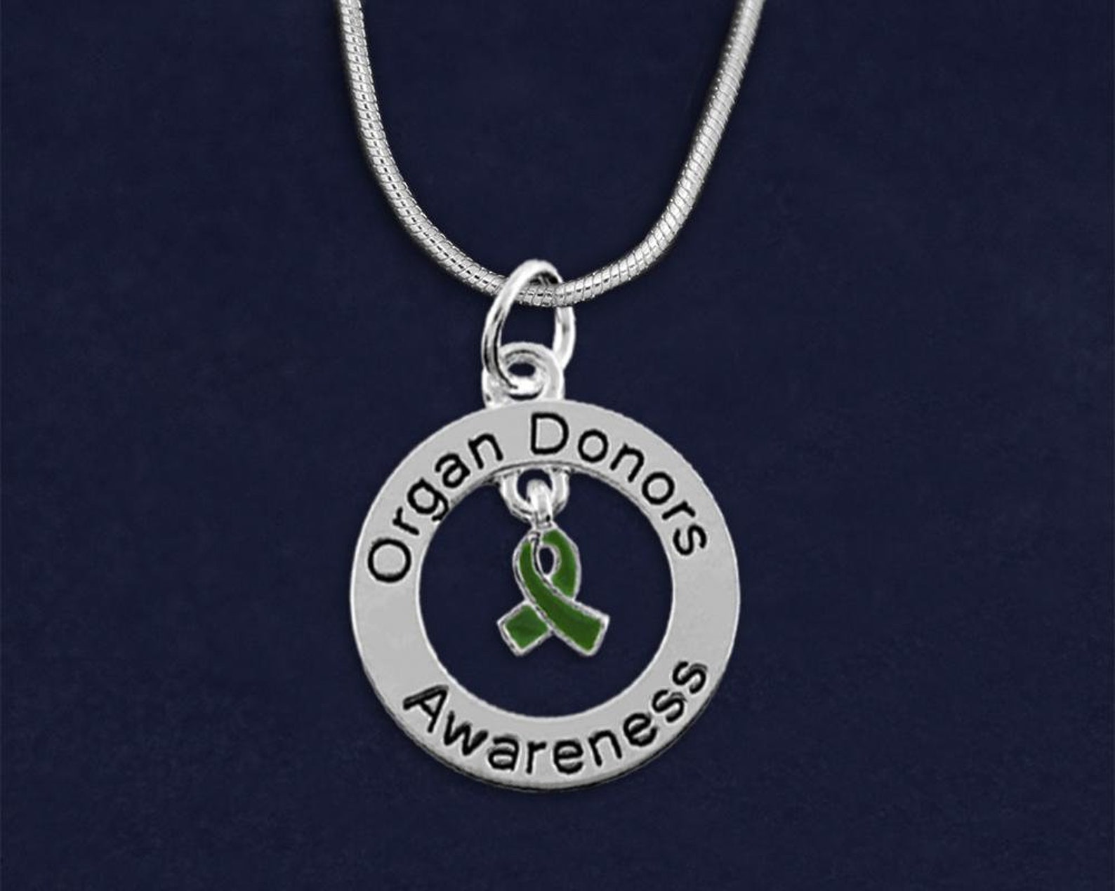 Organ Donors Awareness Necklace Etsy