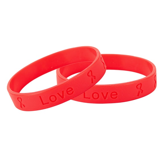 Red Hot Chili Peppers White Rubber Bracelet 117897 | Rockabilia Merch Store