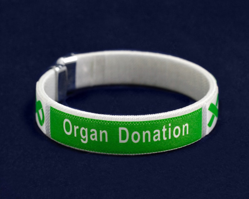 Organ Donation Awareness Bangle Bracelet Etsy