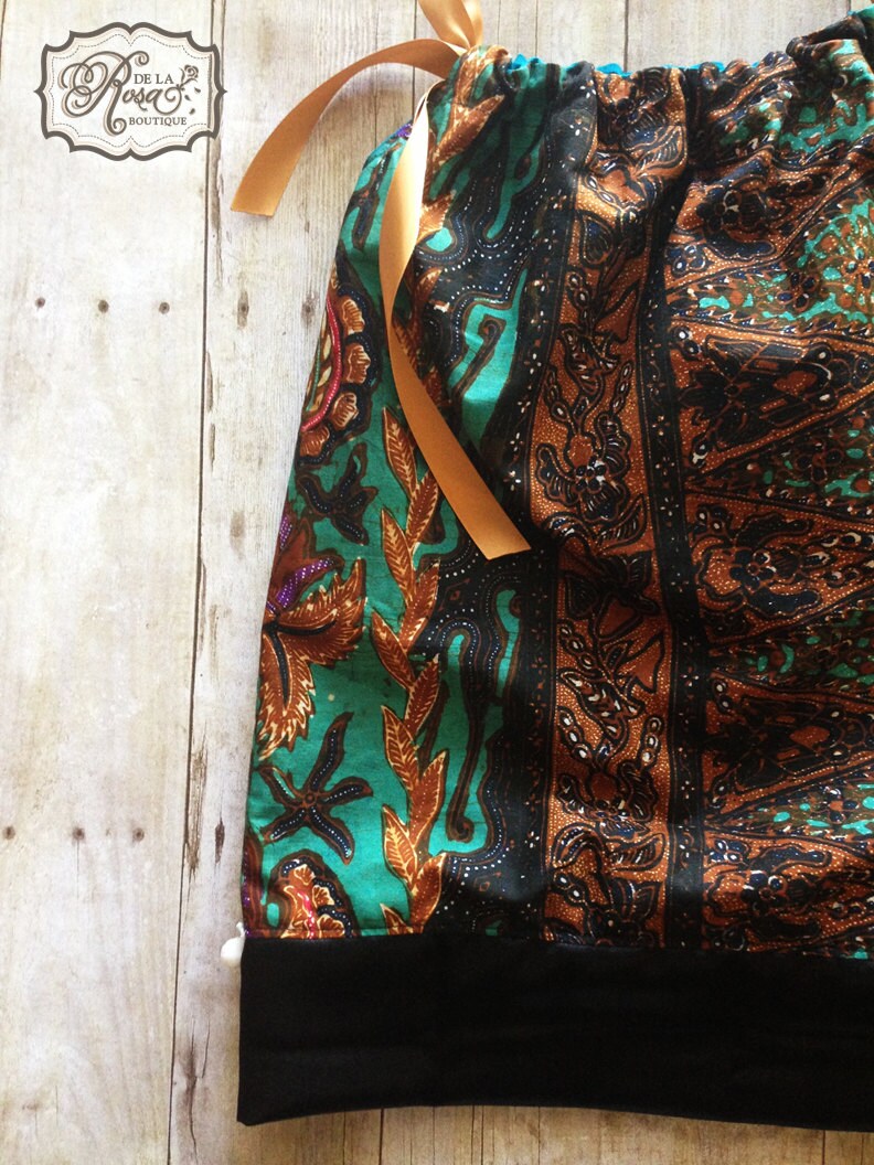 Authentic Batik Reversible Pillow Case Dress Etsy