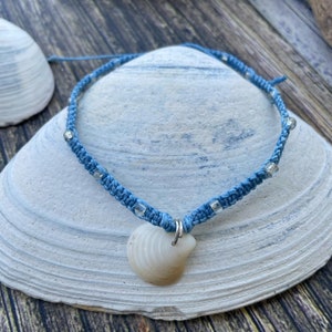 Macrame Shell Anklet