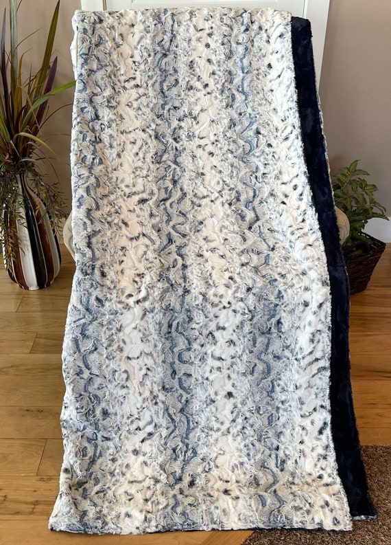 Minky Throw Extra Large Two Yard Adult teen child Soft Luxe Cuddle