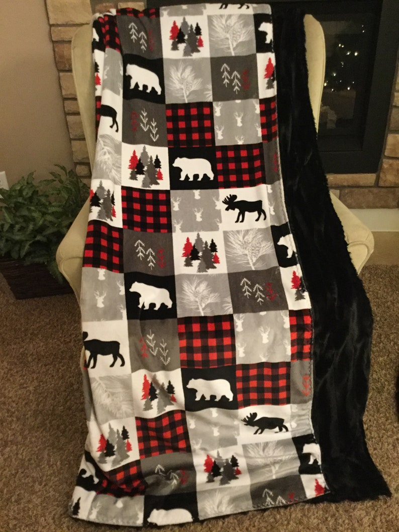 Minky Throw Extra Large Two Yard Adult/Teen/Child Blanket Etsy