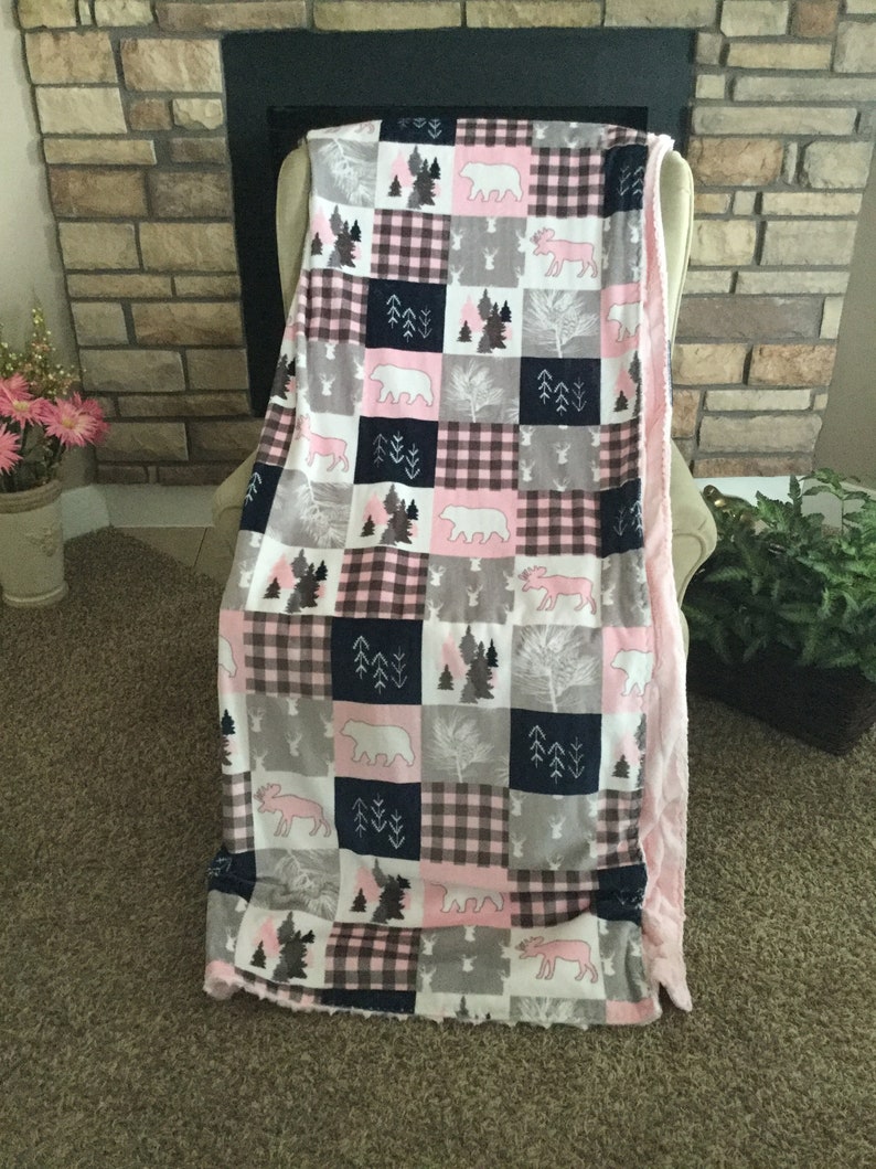 Minky Throw Extra Large Two Yard Adult/Teen/Child Blanket Etsy