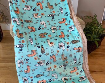 Weighted Blankets for Adults or Kids. Weighted Llama Blanket With Glass Beads. Weighted Blankets for Sleep Anxiety and Autism Etsy