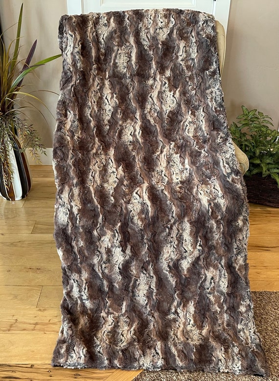 Double minky cheap blanket