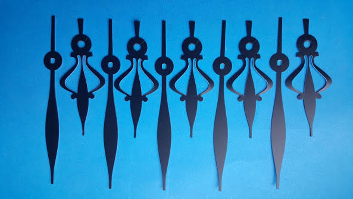 Set of 10 Clock Hands DIY Project Steampunk Craft Etsy