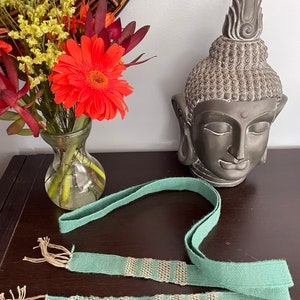 Handwoven Wool Single Wrap Belt