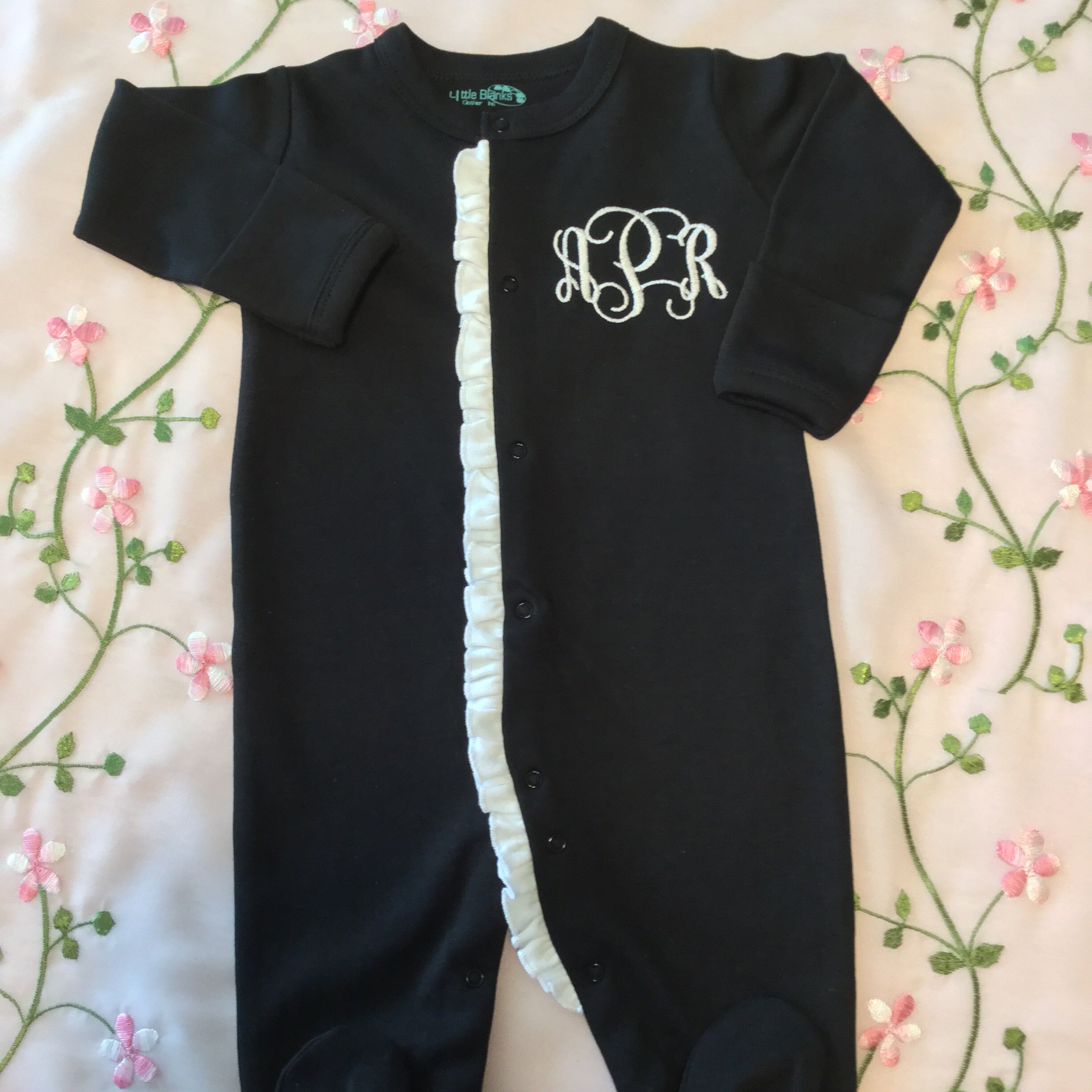 Whispering Petals Baby Pink Kurta with White Pajama Ensemble - Rent main image 1