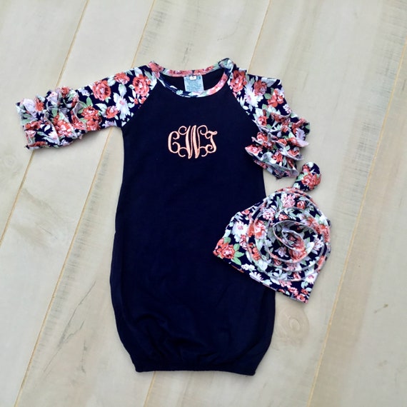 navy blue baby gown