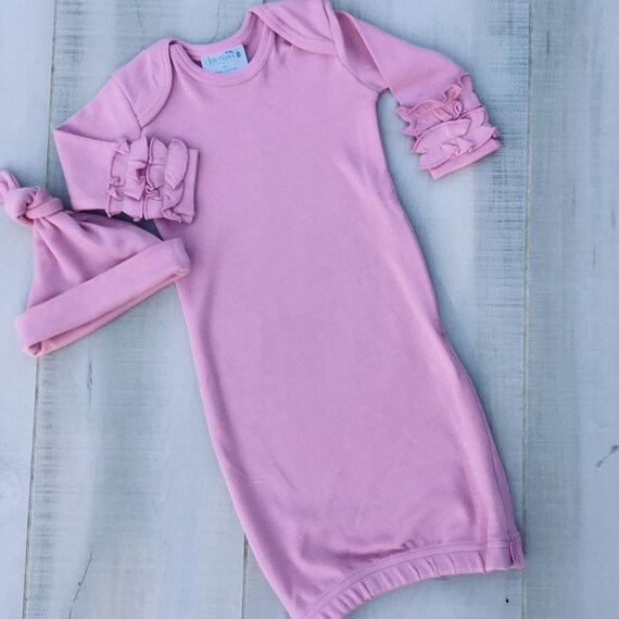 baby gown blanks with zipper