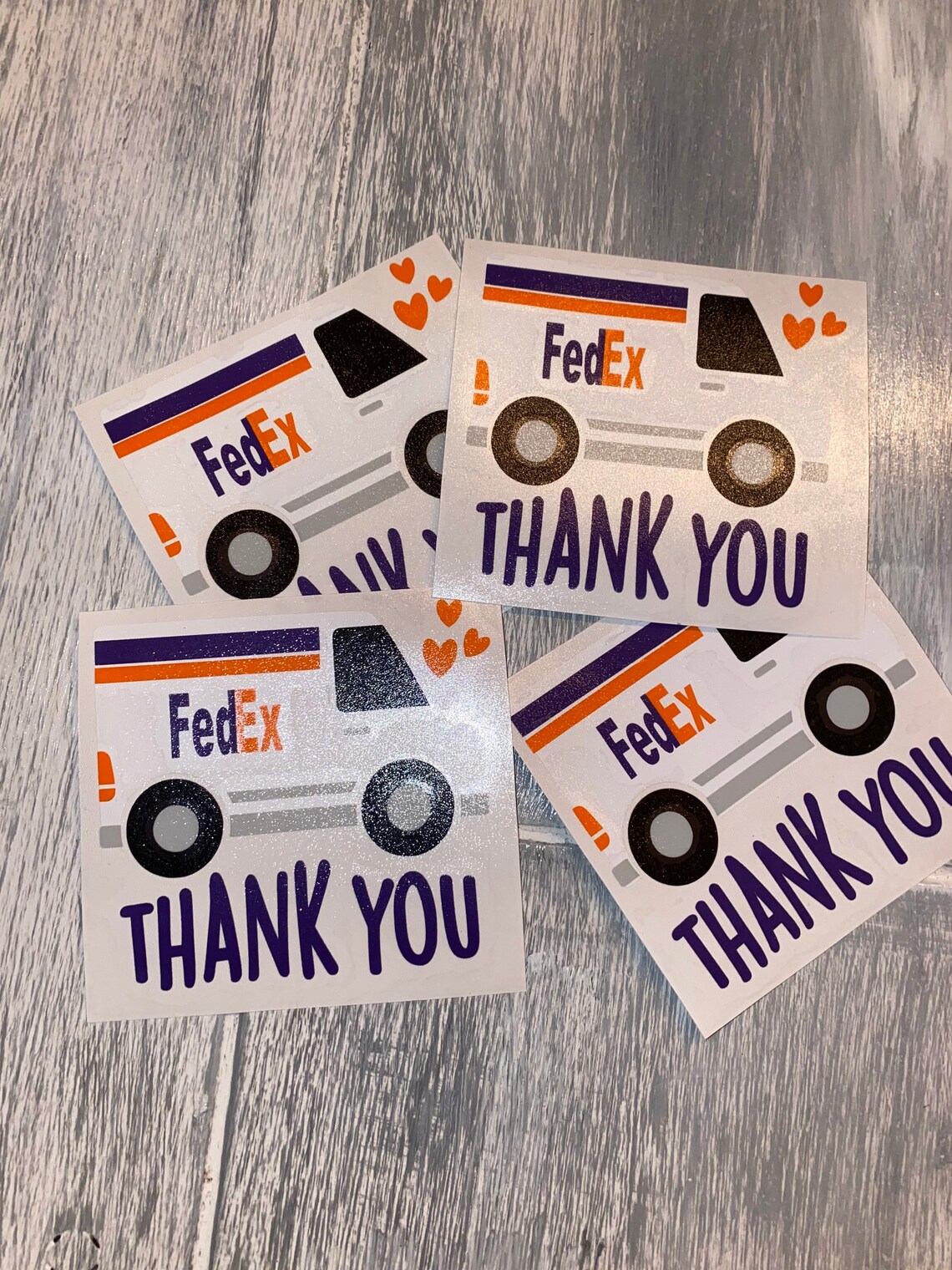 Fedex Thank You Decal / Essential Worker Thank You / Essential Etsy