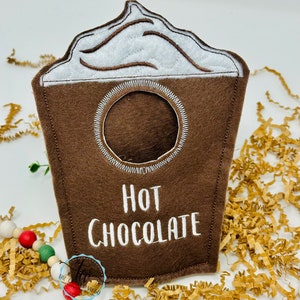Hot Chocolate Embroidered Holiday Elf costume/Embroidered Holiday Elf shirt/ Holiday Elf Clothing/ Christmas Elf Shirt/Christmas elf outfit