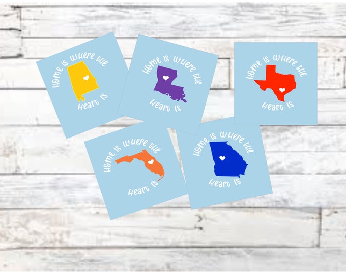 State Love/State Home Decal | Car decal | Home State Love Decal | State Pride | Home State Love