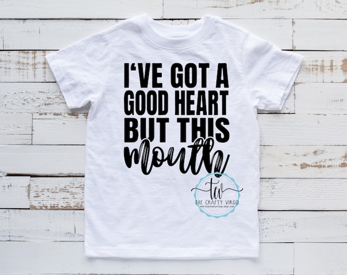 I have a good heart Funny Sarcastic shirt/sarcastic remarks shirt/ gag gift for her/ gag gift for him/ his or her shirt/funny gift