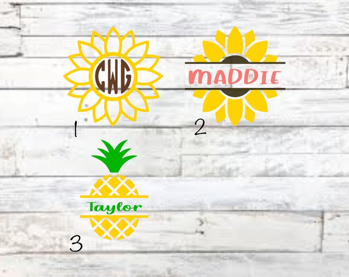 Monogram Decal