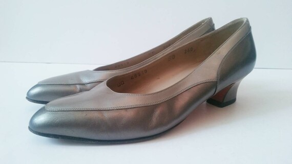 silver shoes size 5