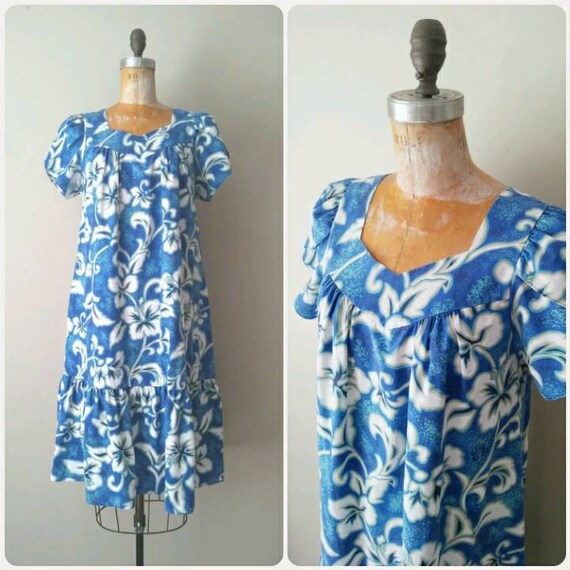 vintage luau dress