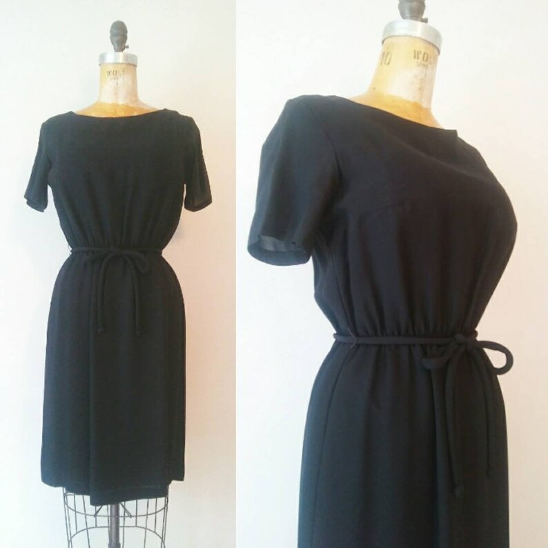 1950s little black dress