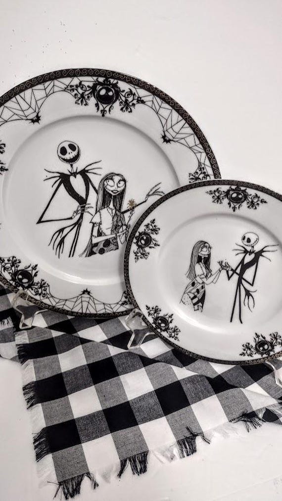 Set Vaisselle Halloween 57 Pièces Pour 10 Personnes - Décoration Table Effrayante