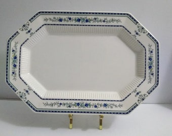 NIKKO Classic Collection Japan OCTAGON SERVING Platter Tray 13.25 "  By BlessedJunk